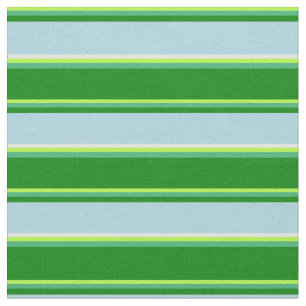 Tela Verde claro, verde marino, verde, azul y cian clar