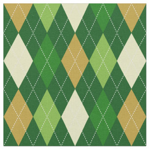 Tela verde de Argyle
