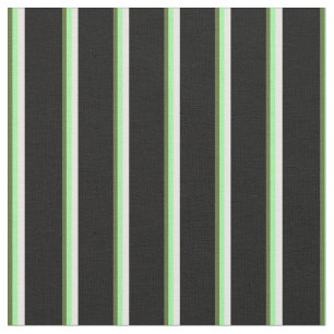 Tela Verde de oliva oscuro, verde, blanco y negro