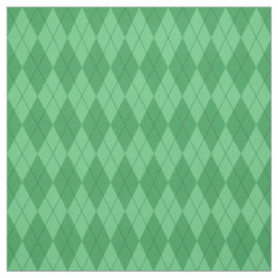 Tela verde del modelo de Argyle