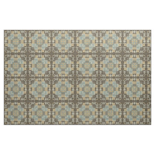 Tela Verde Espuma de Mar Taupe Beige Marrón Oscuro Aspe