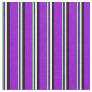 Tela Verde, Índigo, amarillo claro, negro y violeta osc