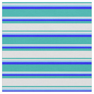 Tela Verde marino claro, lavanda, azul cielo claro y az