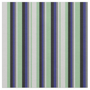 Tela Verde marino, gris claro, gris oscuro, azul y negr