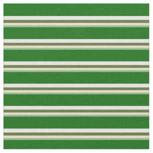 Tela Verde marino, Tan, Verde oliva, Verde blanco y ver
