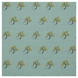 Tela Verde oliva de árbol de baile personalizado de 60"