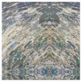 Tela verde oliva de Ikat Boho de la tela de la