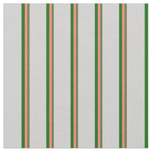 Tela Verde oliva oscuro, salmón, verde oscuro y gris cl