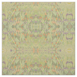 Tela Verde profundo Naranja oxidado y Morado