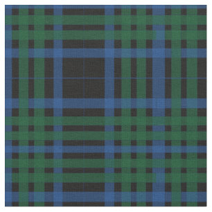 Tela verde y azul del modelo de la tela escocesa