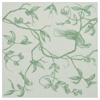 Tela Viaje al Chateau Peacock Green