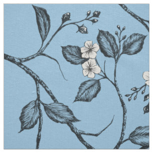 Tela Viaje al Chateau Warbler Blue 2