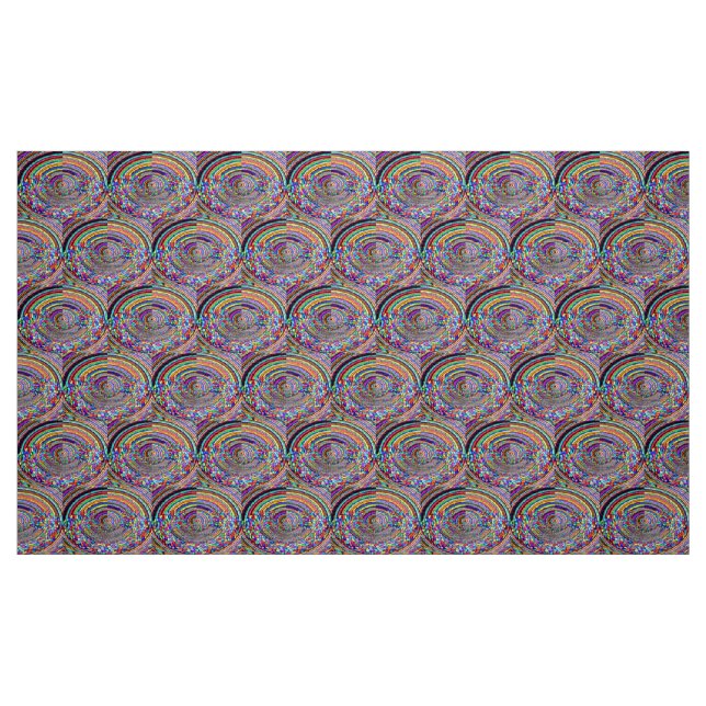 Tela Viaje Psicodélico ("Cuarto gordo" (fat quarter))