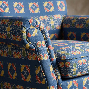 Tela Vibrante estilo californiano español mediterráneo