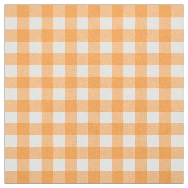 Tela Vichy Orange (Retal)