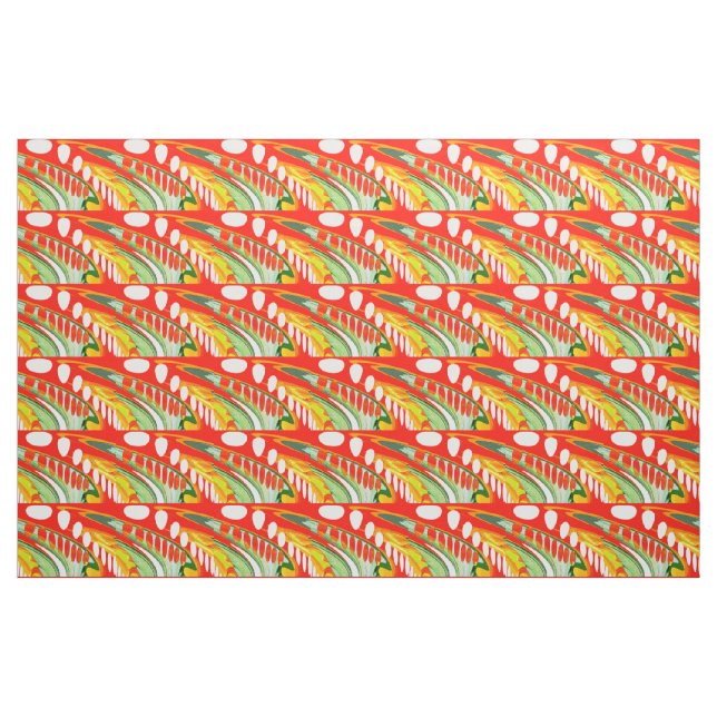 Tela Vida tropical ("Cuarto gordo" (fat quarter))