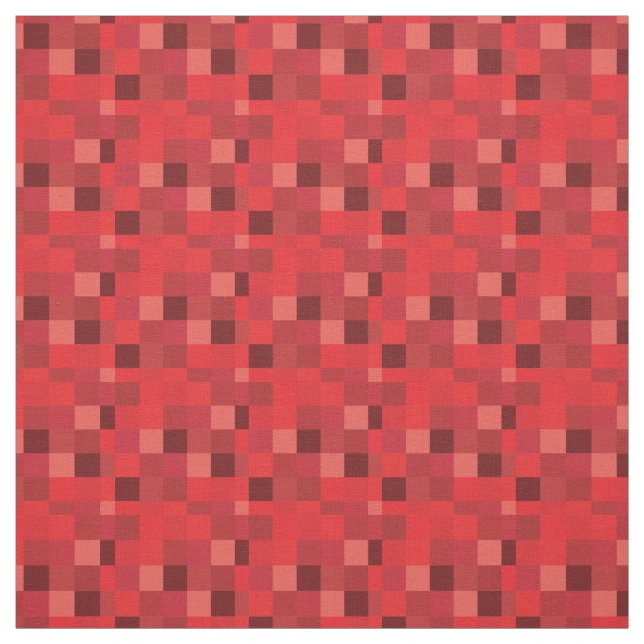 Tela Videojugador rojo del modelo el | de Pixelated (Retal)