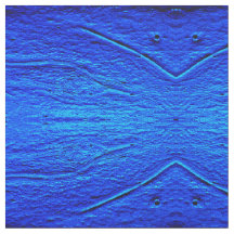 Vidrio De La Iglesia En Azul