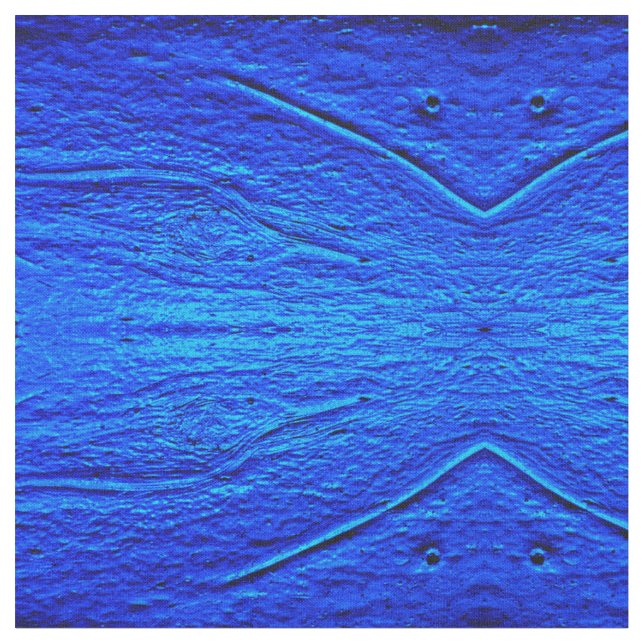 Tela Vidrio De La Iglesia En Azul (De cerca)
