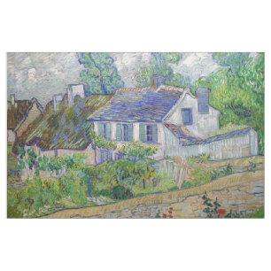 Tela Vincent van Gogh - Casas en Auvers