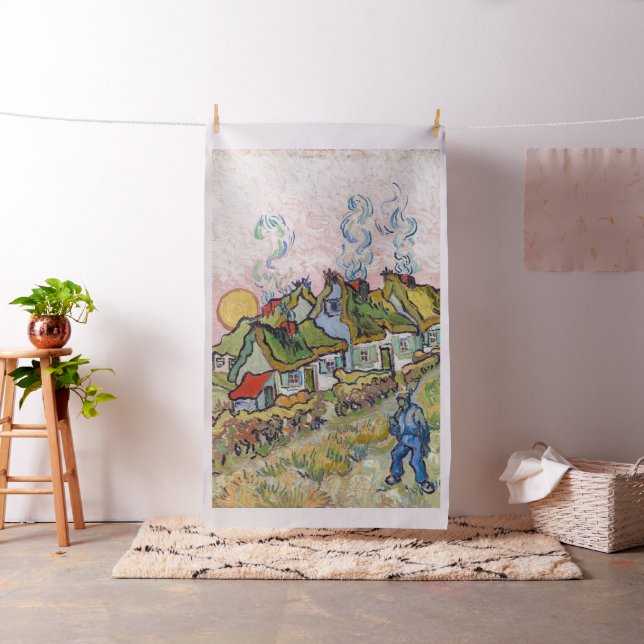 Tela Vincent van Gogh - Casas y Figura (In Situ)