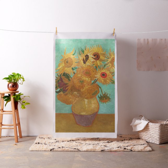 Tela Vincent Van Gogh Doce Sunflowers In A Vase (In Situ)