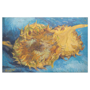 Tela Vincent van Gogh - Dos girasoles cortados