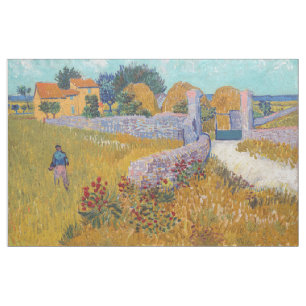 Tela Vincent van Gogh - Granja en Provenza