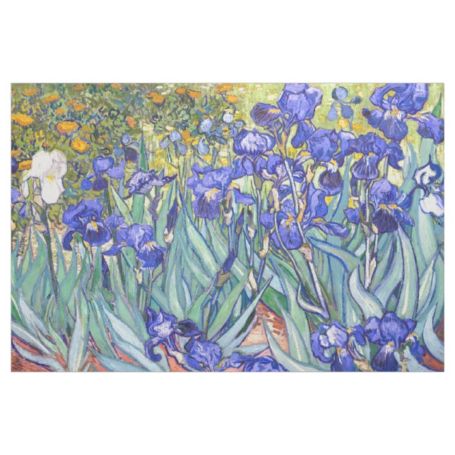 Tela Vincent Van Gogh Irises Bella Artes de cosecha flo (Yarda)