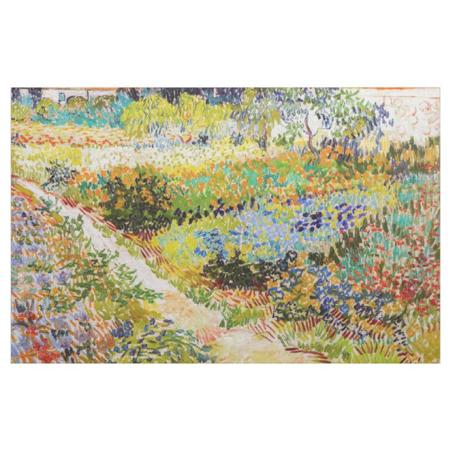 Tela Vincent van Gogh - Jardín de Arles (Yarda)
