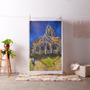 Tela Vincent van Gogh - La Iglesia de Auvers