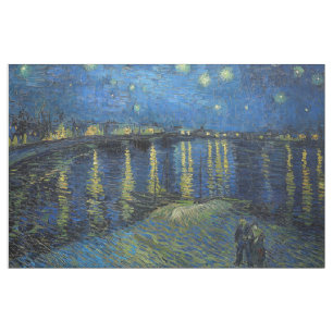 Tela Vincent van Gogh - Noche estrellada sobre el Ródan