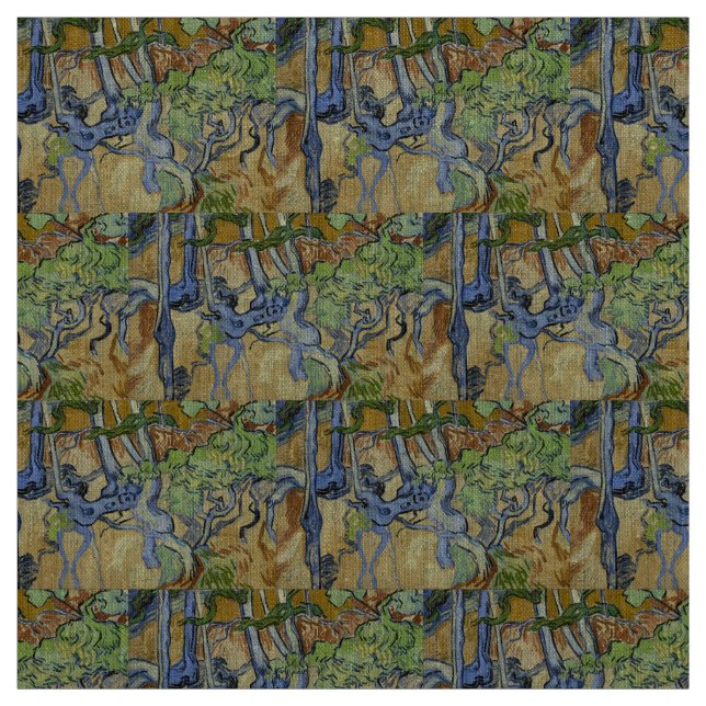 Tela Vincent van Gogh - Raíces de árbol (Retal)