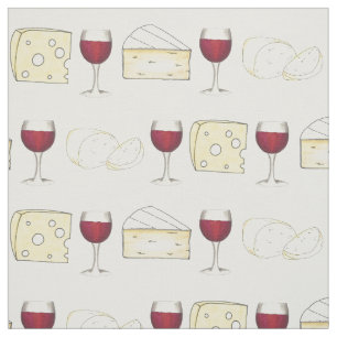 Tela Vino Rojo Brie Suizo Mozzarella Queso Degustación