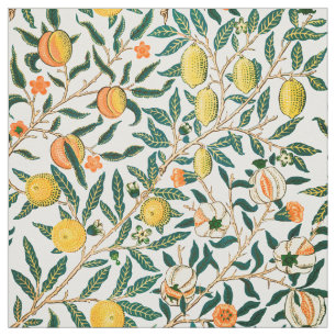 Tela vintag Art Patern William Morris Fruit Pomegranate