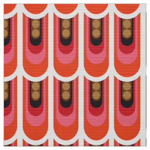 Tela Vintage Mediosiglo Moderno 60 años 70 