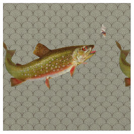 Tela Vintage Rainbow Trout Fly Fishing