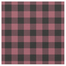 Tela Vintage Red & Black Plaid Gingham