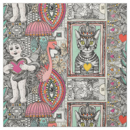 Tela vintage valentine kitsch