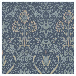 Tela Vintage Victoriana Era Tulip & Net Pattern