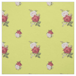 Tela Vintz Chintz Rosa Floral