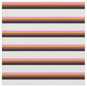 Tela Violet, Goldenrod, Red, Black and White Colour