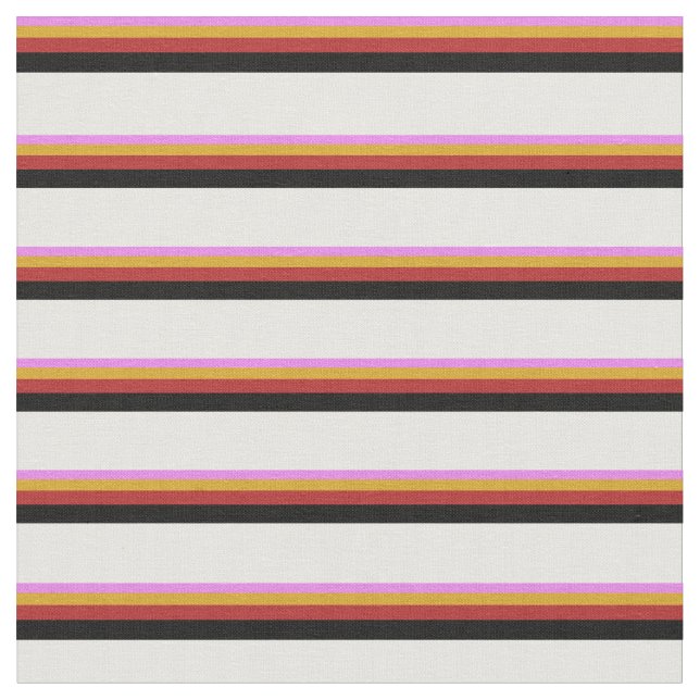 Tela Violet, Goldenrod, Red, Black and White Colour (De cerca)