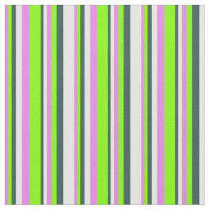 Tela Violeta, artreuse, gris pizarra oscura y crema de 