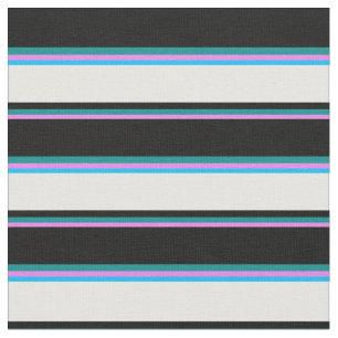 Tela Violeta, cian oscuro, negro, azul cielo blanco y p
