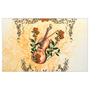 Tela Violín impresionante con el arco de violín