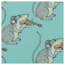 Violín que juega el ratón