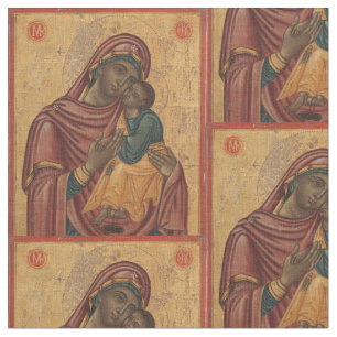 Tela Virgen María con Niño