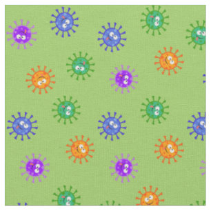 Tela Virus Cute Personalizado Corona Covid 19 virus ver