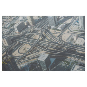 Tela Vista de la carretera Burj Khalifa, Dubai